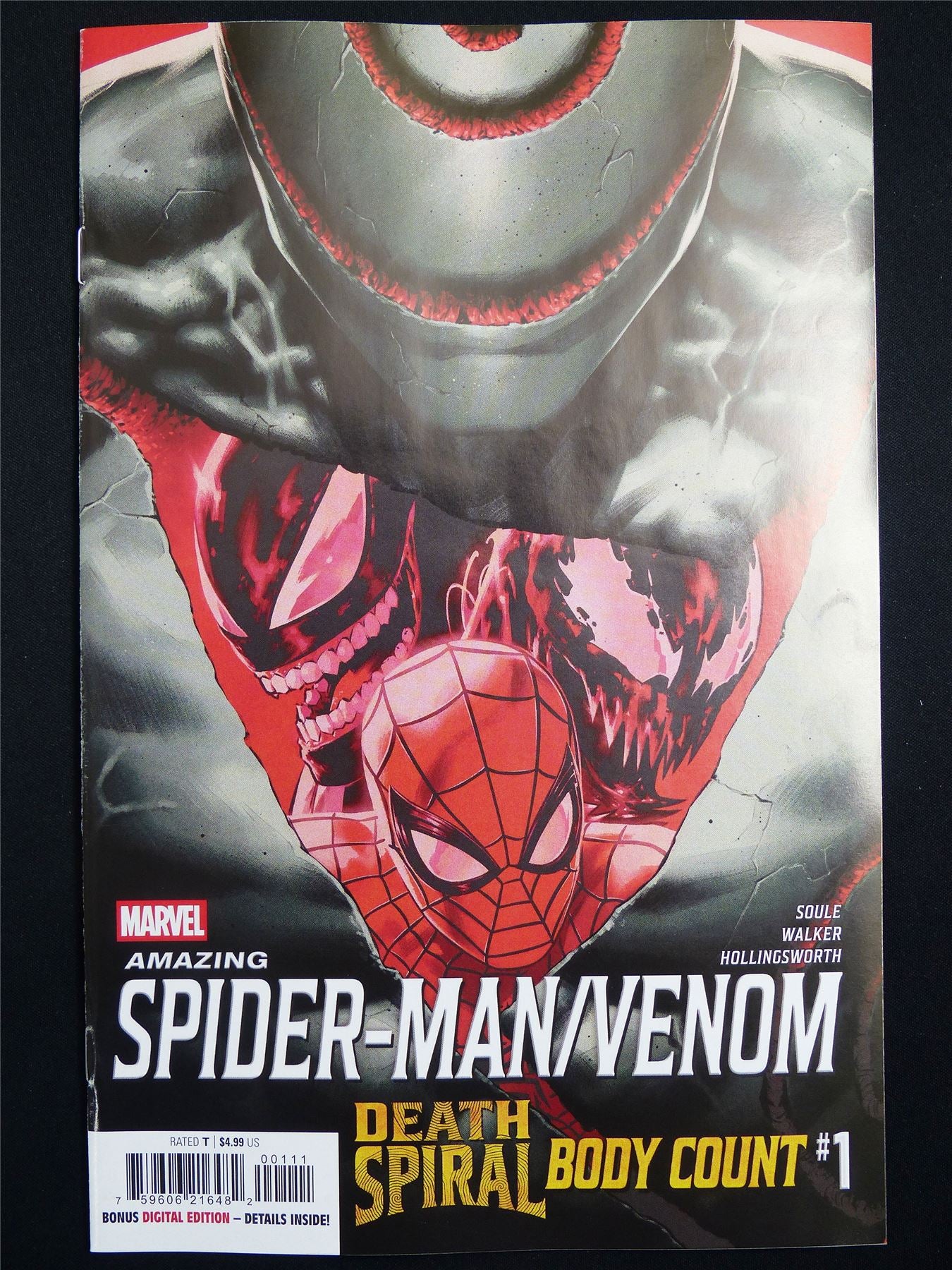 Amazing SPIDER-MAN/Venom: Death Spiral Body Count #1 Cvr A - Jul 2026 Marvel Comic #6C