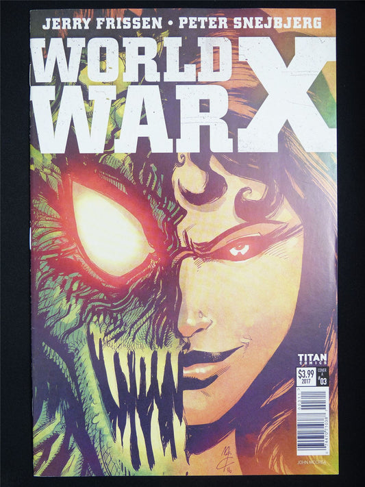 WORLD War X #3 - Titan Comic #6RP