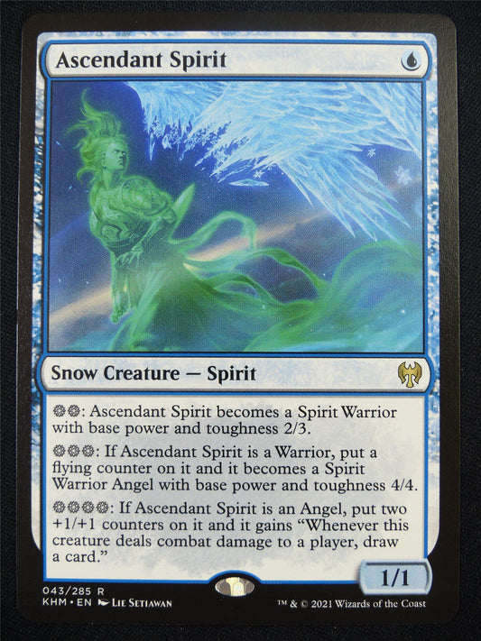 Ascendant Spirit - KHM - Mtg Card #WG