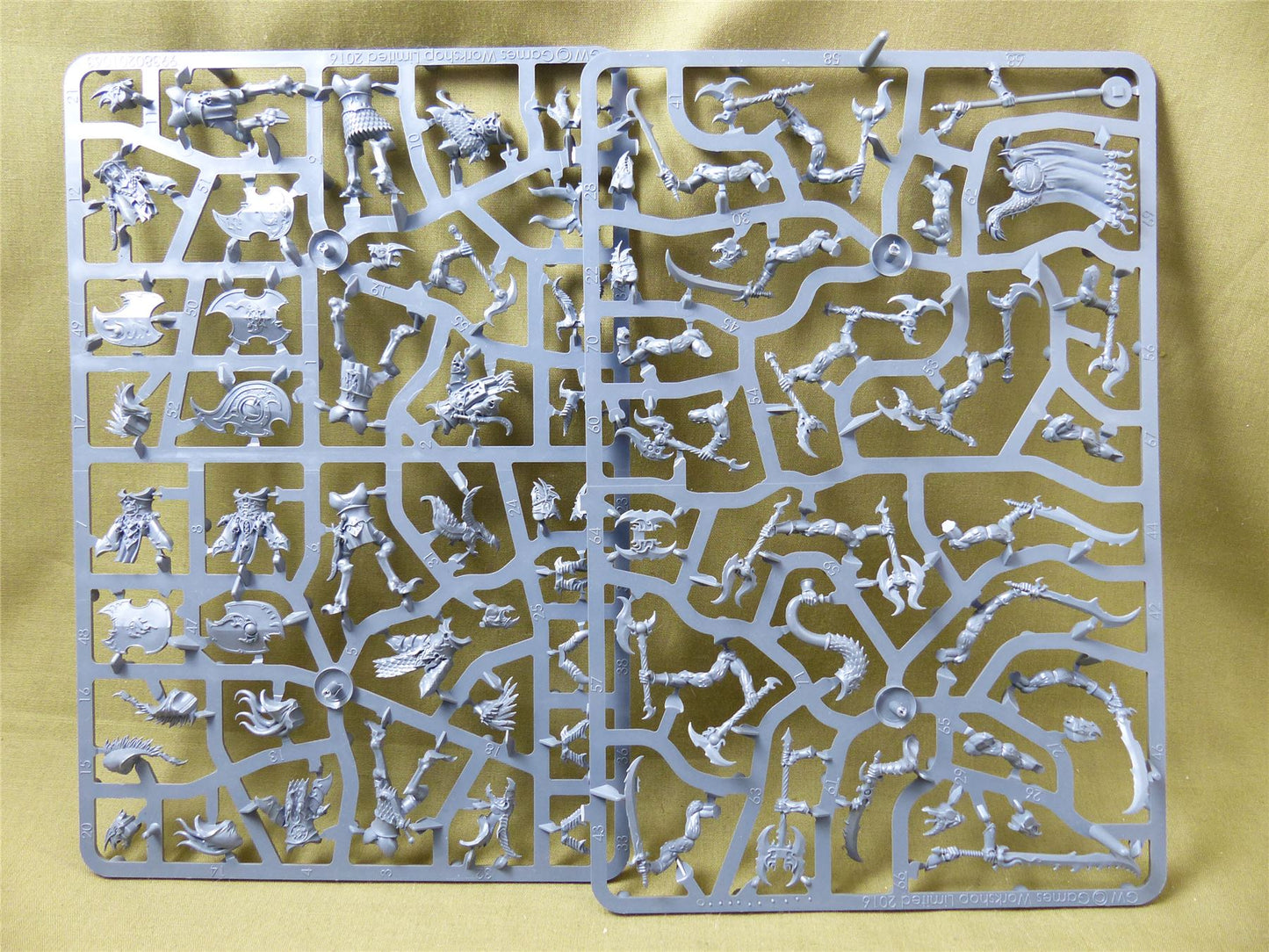 Tzaangors Sprue - Daemons of Tzeentch - Warhammer 40K AoS #10J