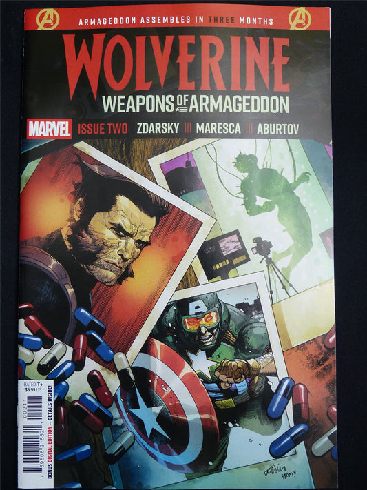 WOLVERINE: Weapons of Armageddon #2 Cvr A - May 2026 Marvel Comic #40F
