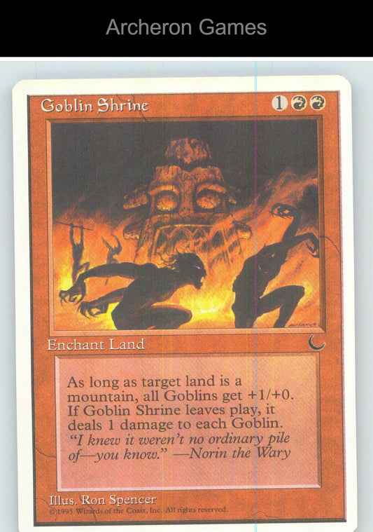 Goblin Shrine CHR C MTG Card NM/EX+