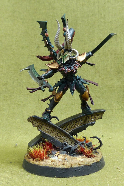 Drazhar painted - Drukhari - Warhammer 40K #KN