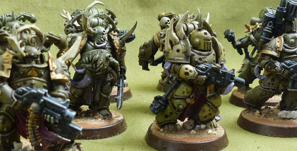 Plague Marines set of 10 painted - Death Guard - Warhammer 40K #FE