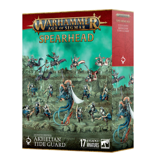 Akhelian Tide Guard - Idoneth Deepkin Warscroll Cards - Warhammer Age of Sigmar - Available from 19/07/25