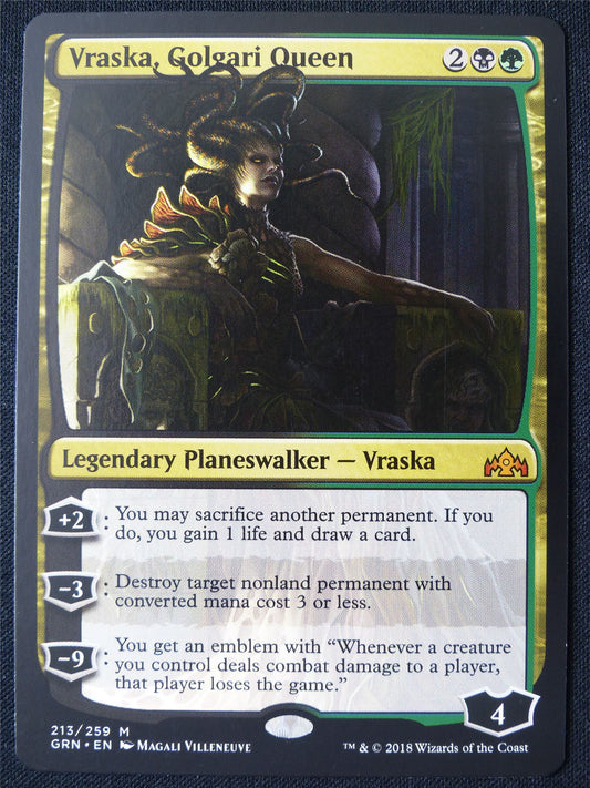 Vraska Golgari Queen - GRN - Mtg Card #1PI