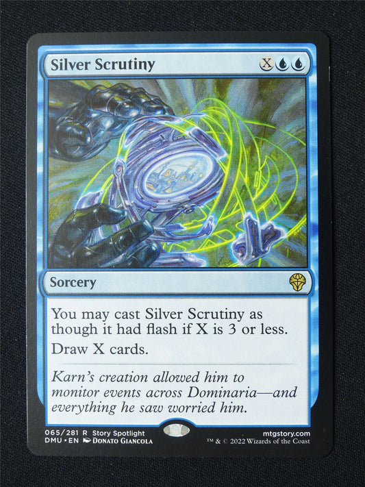 Silver Scrutiny - DMU - Mtg Card #95B