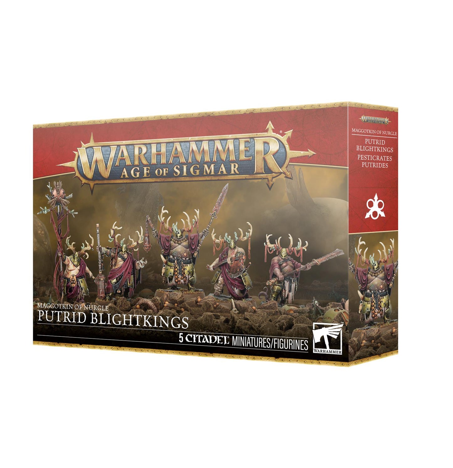 Putrid Blightkings - Maggotkin of Nurgle - Warhammer: Age of Sigmar - Available from 17/01/2026