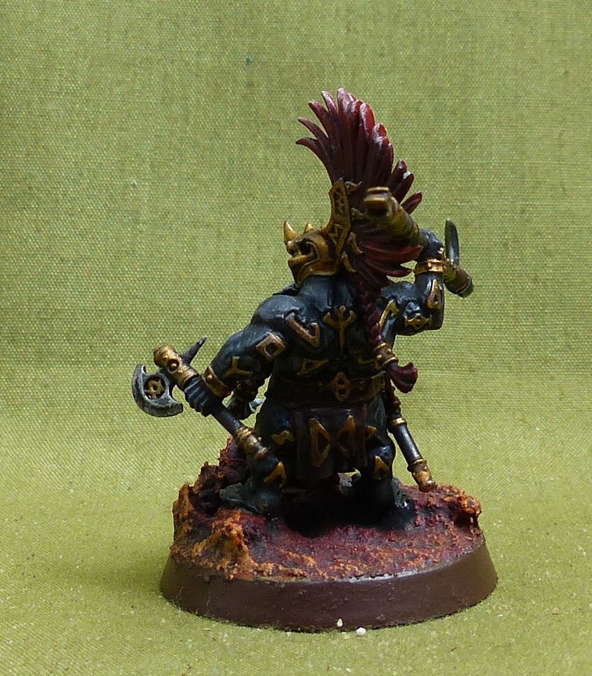 Auric Runefather painted - Fyreslayers - Warhammer AoS #1O5