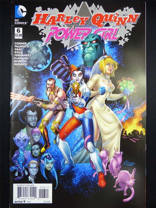 HARLEY Quinn Power Girl #6 - DC Comic #64J