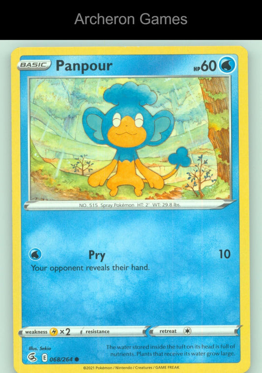Pokemon Card Panpour FST 068/264 C Fusion Strike