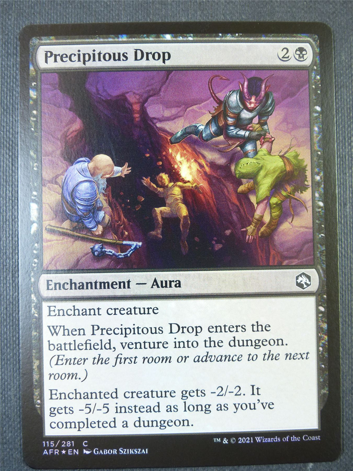 Precipitous Drop Foil - Mtg Card #2BW