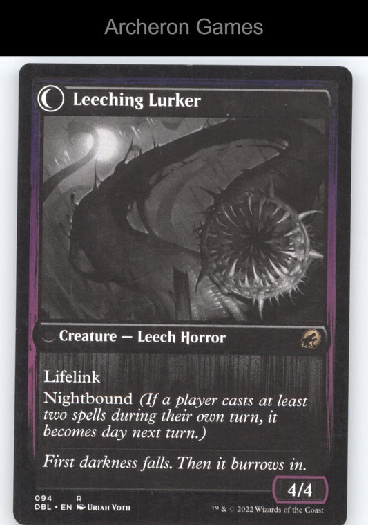 Curse of Leeches 94 R MTG Card Innistrad: Double Feature