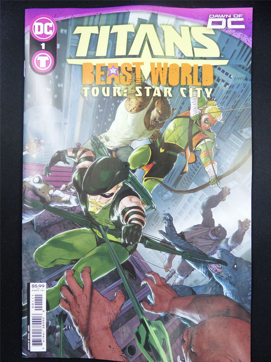 TITANS Beast World: Tour Star City #1 - Mar 2024 DC Comic #298