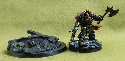 Hvarl Red-Blade - Jarl of the Fourth Great Company painted -  Warhammer Horus Heresy #4X9