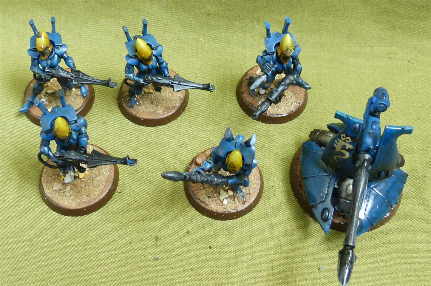 Guardian Defenders set of 6 painted - Aeldari - Warhammer 40K #19R