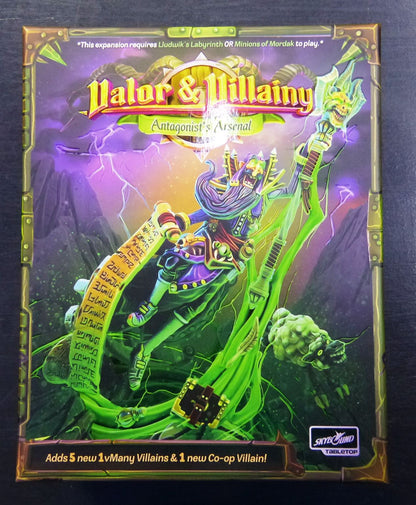 VALOR and VILLAINY Antagonoist Arsenal- board Game - Boardgames #TJ