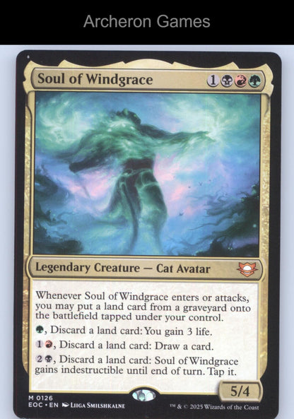 Soul of Windgrace 126 Mythic MTG Card Commander: Edge of Eternities