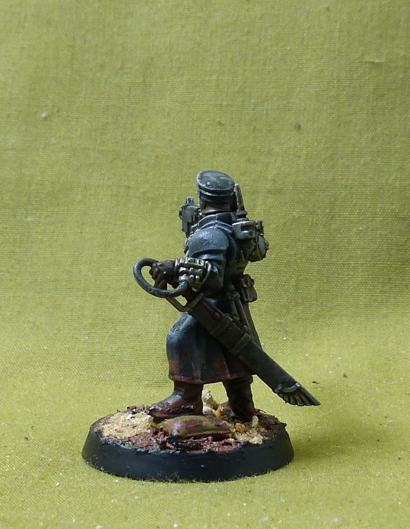Cadian Castellan Commander painted - Astra Militarum - Warhammer 40K #2Y4