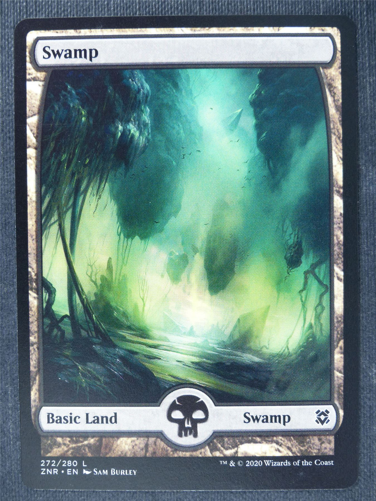 Swamp 272/280 Full Art - Mtg Magic Cards #PY