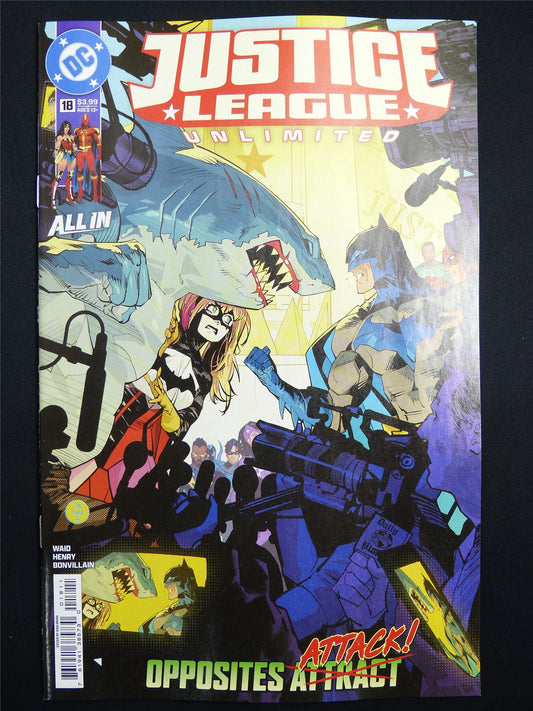 JUSTICE League Unlimited #18 Cvr A - Jun 2026 DC Comic #4K0