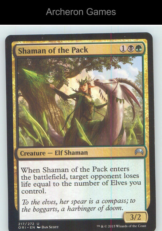 Shaman of the Pack ORI 217 UC MTG Card NM/EX+