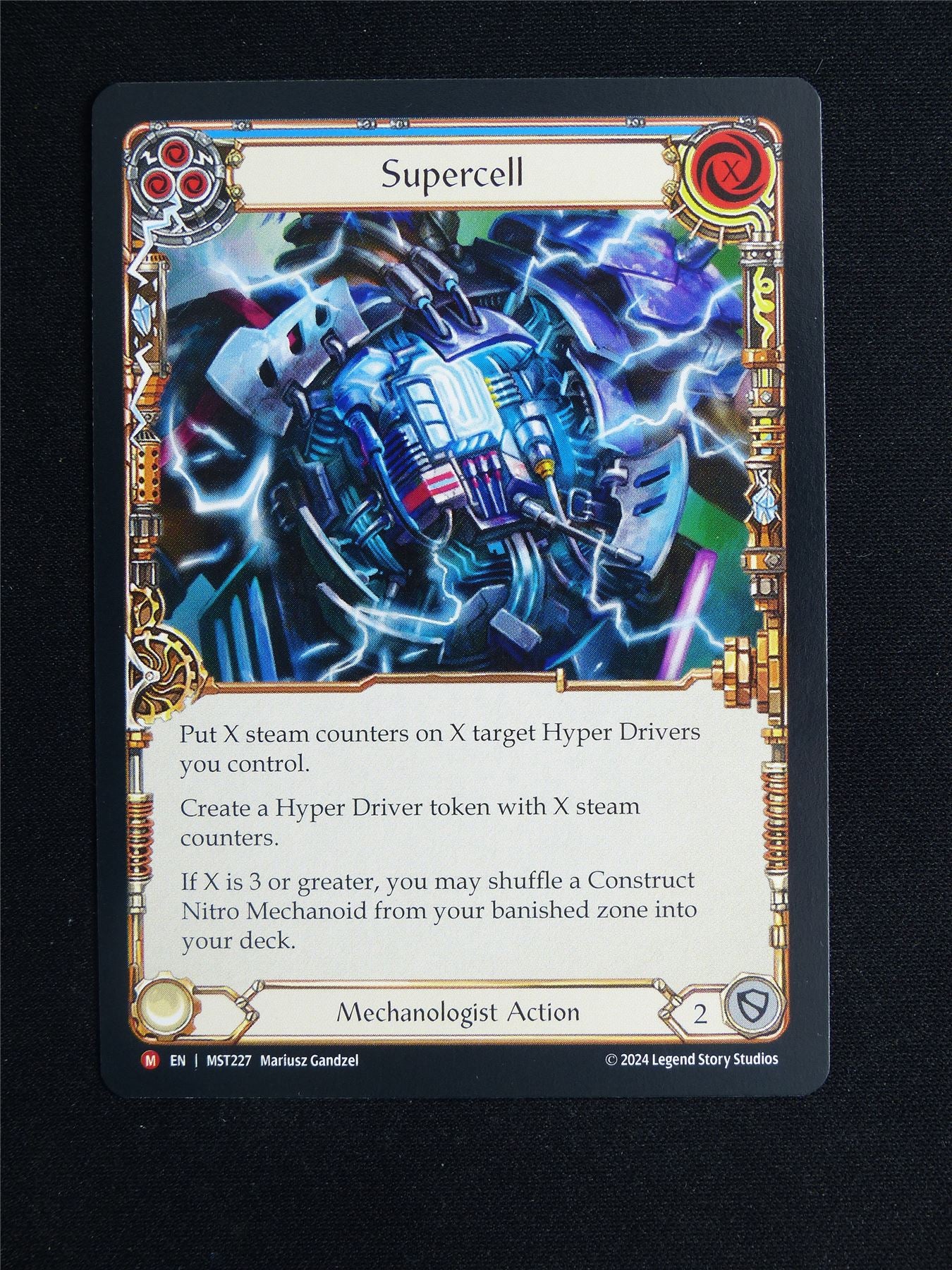 Blue Supercell M MST227 - Flesh & Blood Card #21V