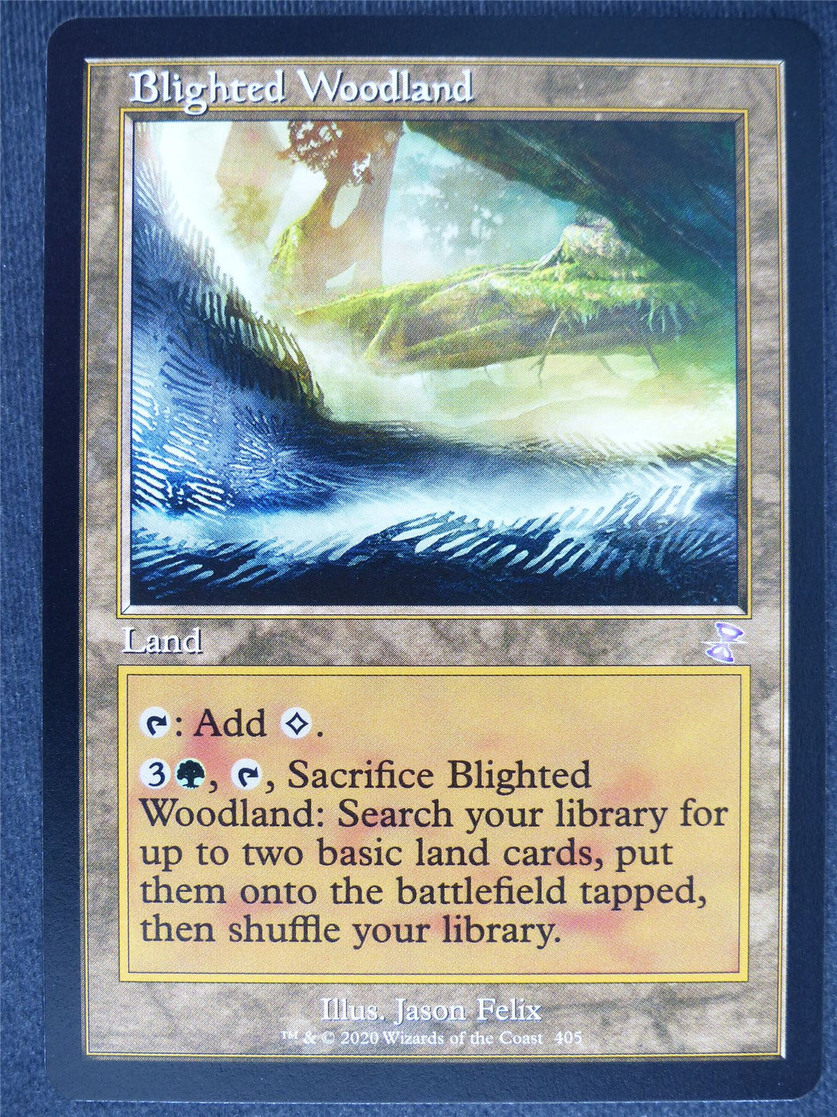 Blighted Woodland Timeshifted - Remastered - Mtg Magic Cards #P3