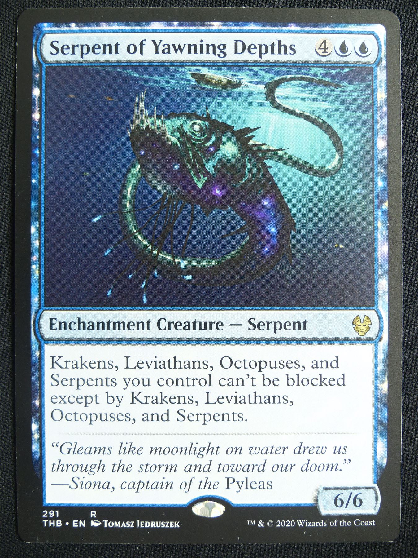 Serpent of Yawning Depths - THB - Mtg Card #234