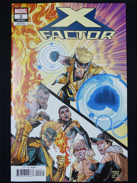 X-FACTOR #2 Variant - B&B 2024 Marvel Comic #1YJ