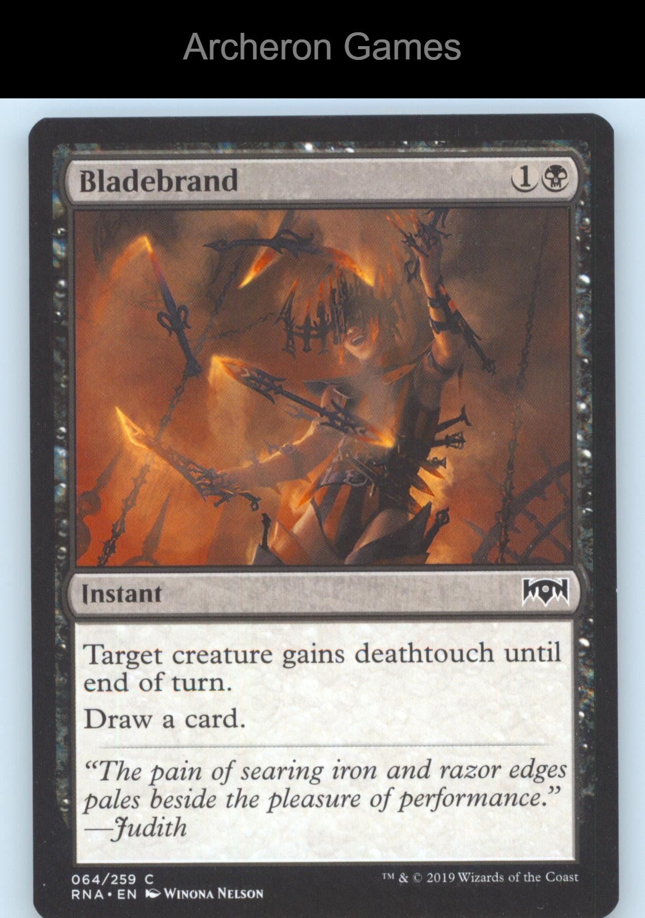 Bladebrand 64 C MTG Card Ravnica Allegiance