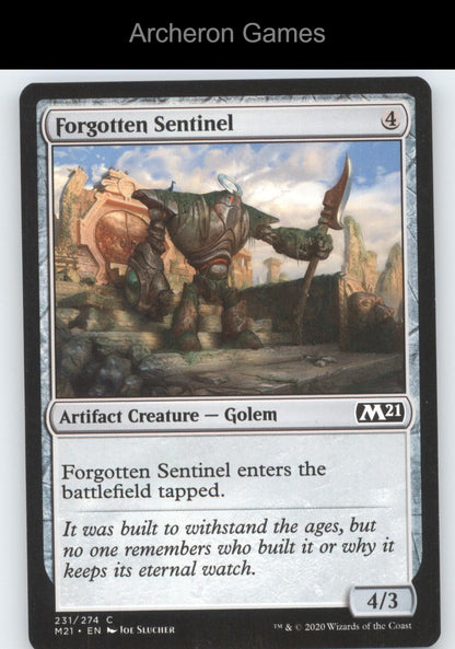 Forgotten Sentinel 231 C MTG Card Core Set 2021