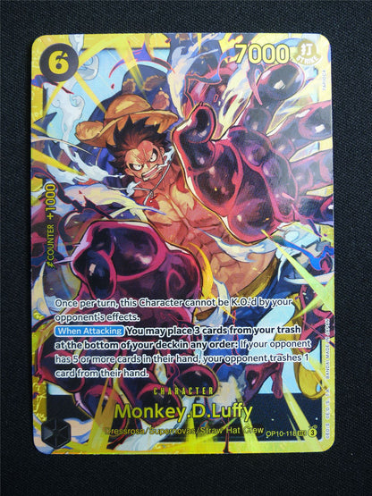 Monkey.D.Luffy OP10-118 SEC Foil - One Piece Card #15D