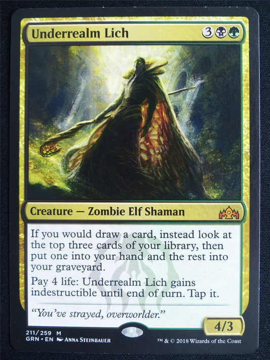 Underrealm Lich - GRN - Mtg Card #4L5