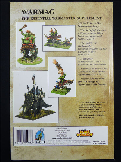 Warmaster #7 Rumble in the Jungle - Games Workshop Magazine #1NE