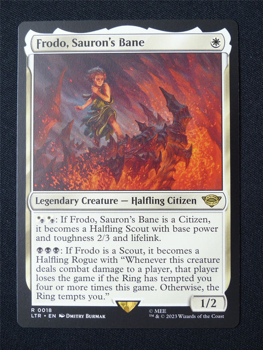 Frodo Sauron's Bane - LTR - Mtg Card #4VX