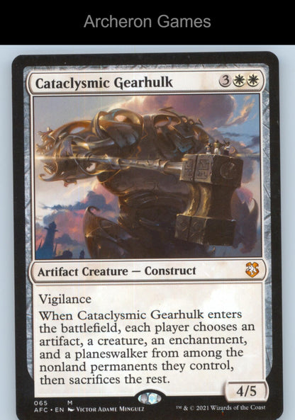 Cataclysmic Gearhulk 9 Mythic MTG Card Kaladesh