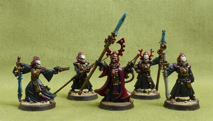 Classic metal Warlock Council OOP painted - Aeldari - Warhammer 40K #43E