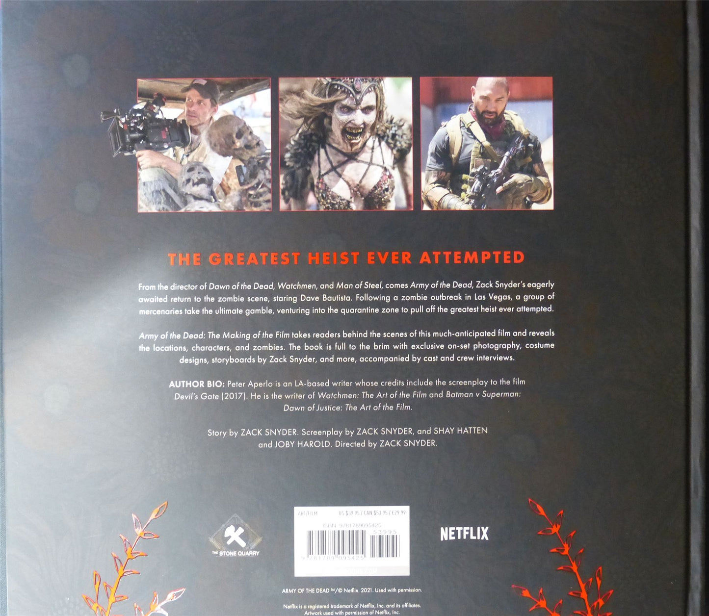 Army of the Dead: The making of the Film - Titan Gift Book Hardback #MH