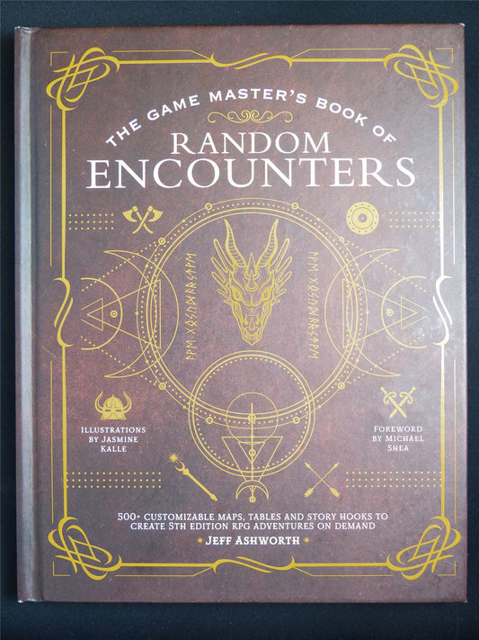 The Game Master's Book of Random Encounters 5e - Dungeons & Dragons Hardback #5W7