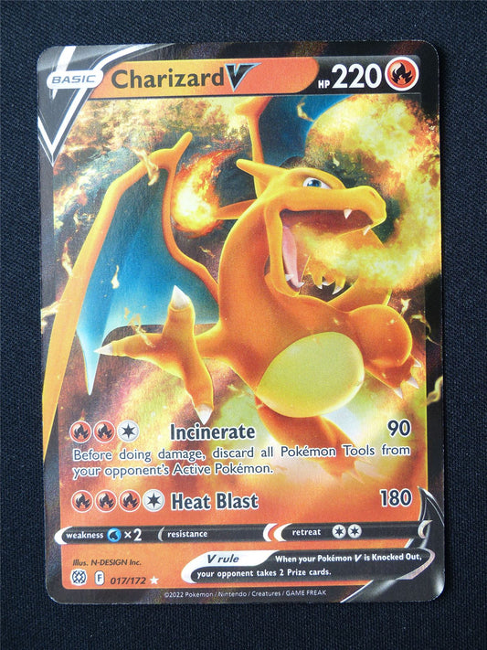 Charizard V 017/172 Holo - Pokemon Card #5Y4