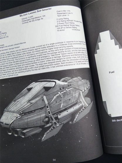 Traveller: T4 Starships - Roleplaying Softback #2RR