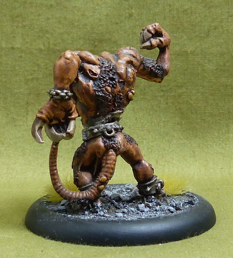 Classic Metal Ratmen Rat Ogre painted OOP - Skaven - Warhammer AoS #53C