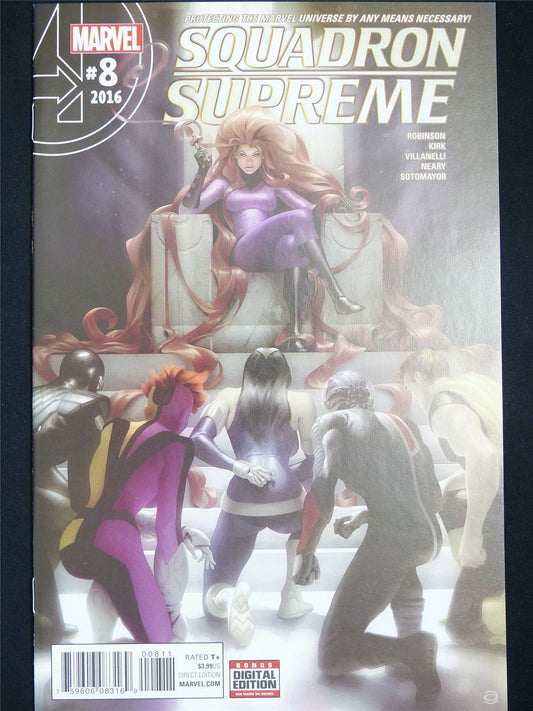 SQUADRON Supreme #8 - Marvel Comic #T6