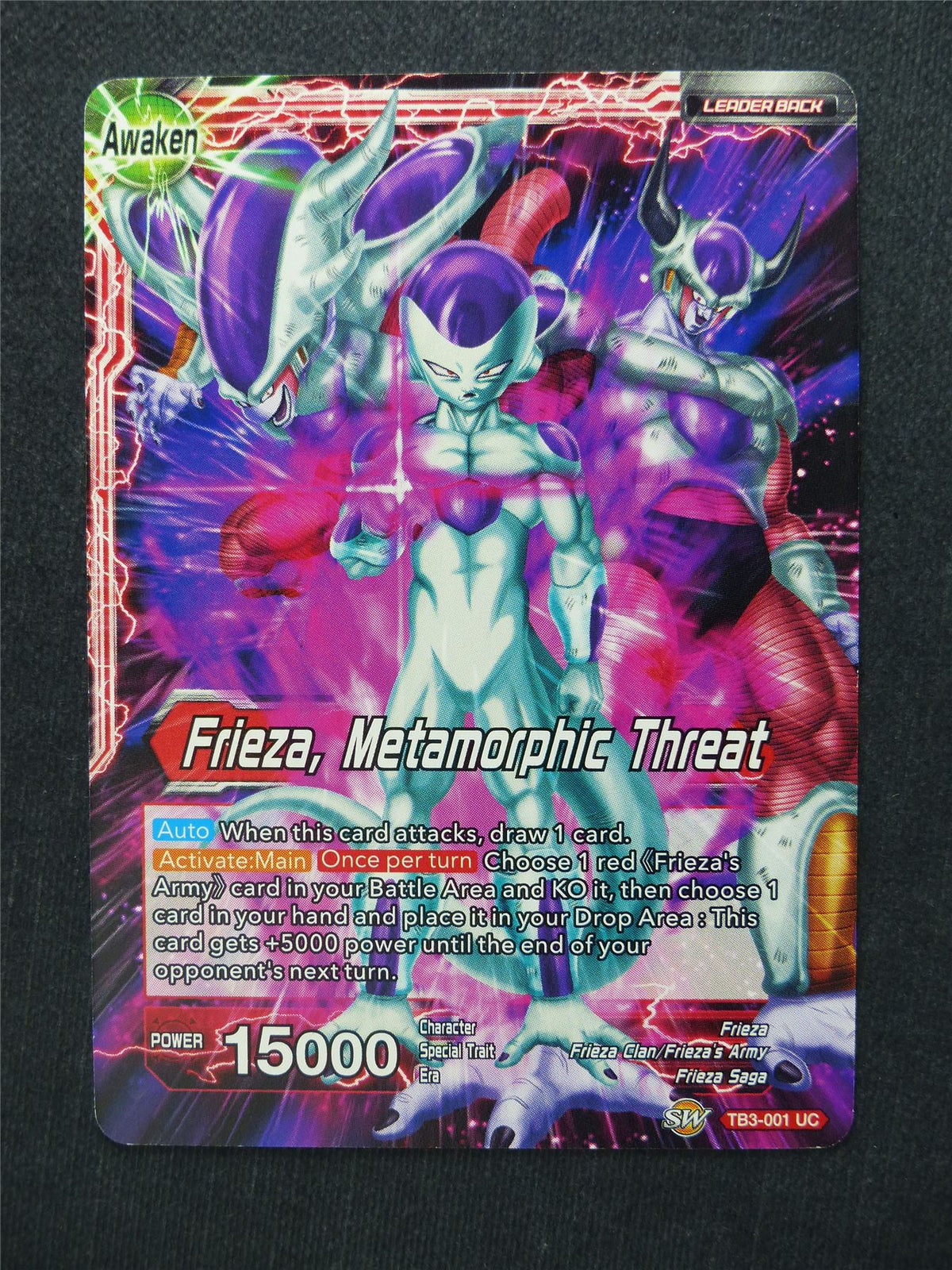 Frieza Metamorphic Threat - Dragon Ball Super Cards #C4