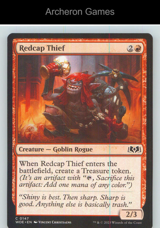 Redcap Thief WOE 147 C MTG Card NM/EX+