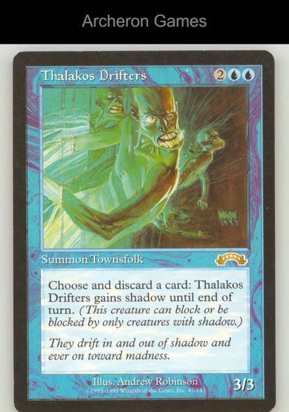 Thalakos Drifters 47 R MTG Card Exodus