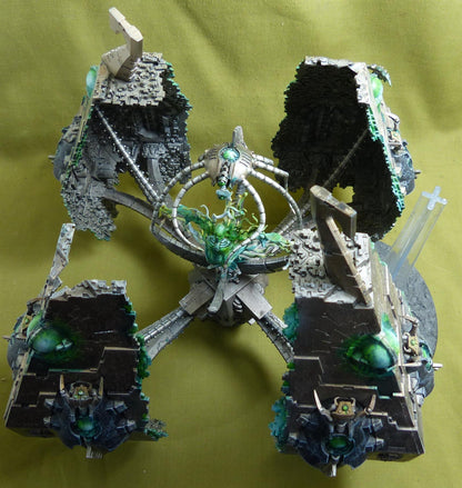 Tesseract Vault painted - Necrons - Warhammer 40K #1PR