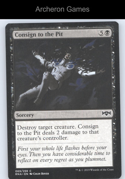 Consign to the Pit 69 C MTG Card Ravnica Allegiance