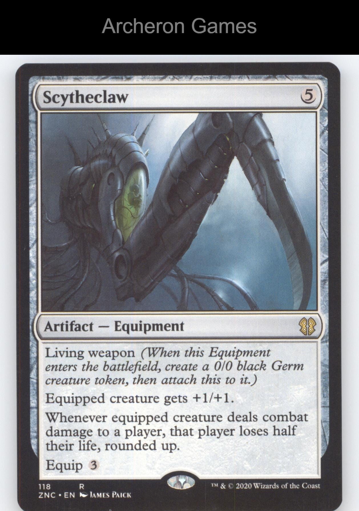 Scytheclaw 118 R MTG Card Commander: Zendikar Rising